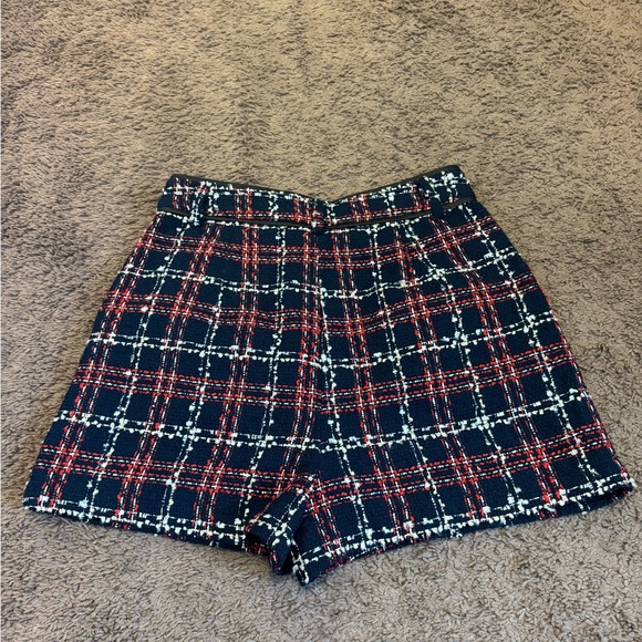 WALTER BAKER MIDNIGHT TWEED TWEENY SHORTS RED WHITE BLUE SIZE 10 NEW $168 - Picture 5 of 8